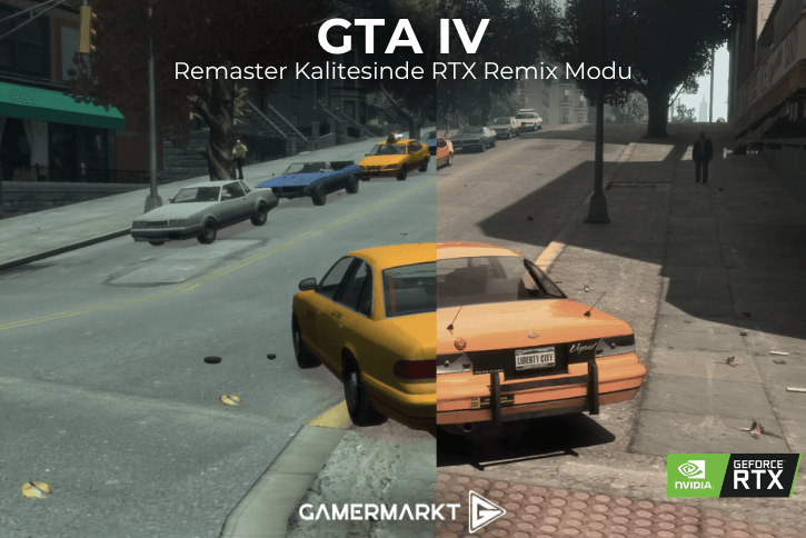 Efsane Oyun GTA 4 RTX Remix Modu İle Geri Döndü