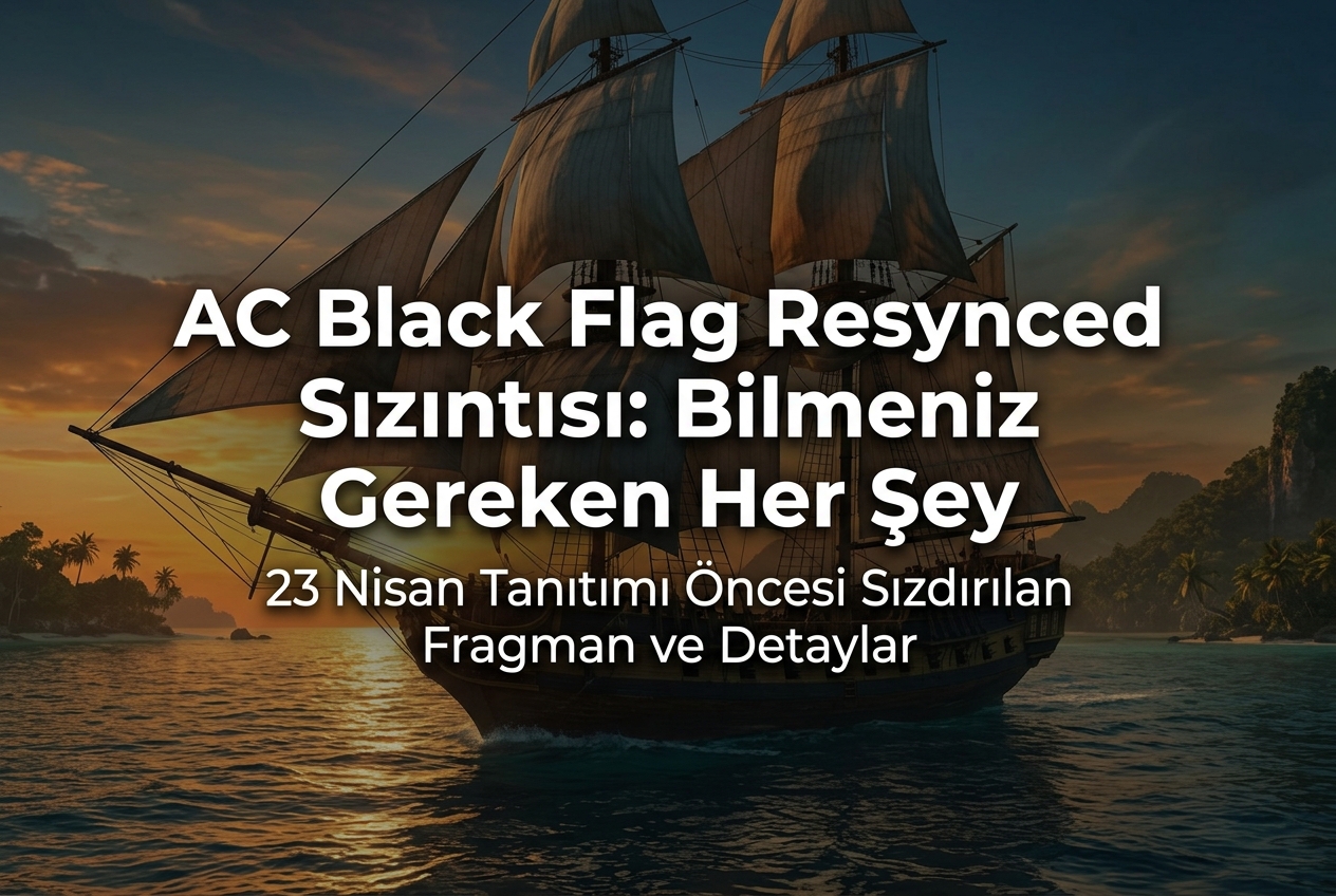 AC Black Flag Resynced Fragmanı Sızdı: 23 Nisan Tanıtımı Öncesi Bilinen Her Şey