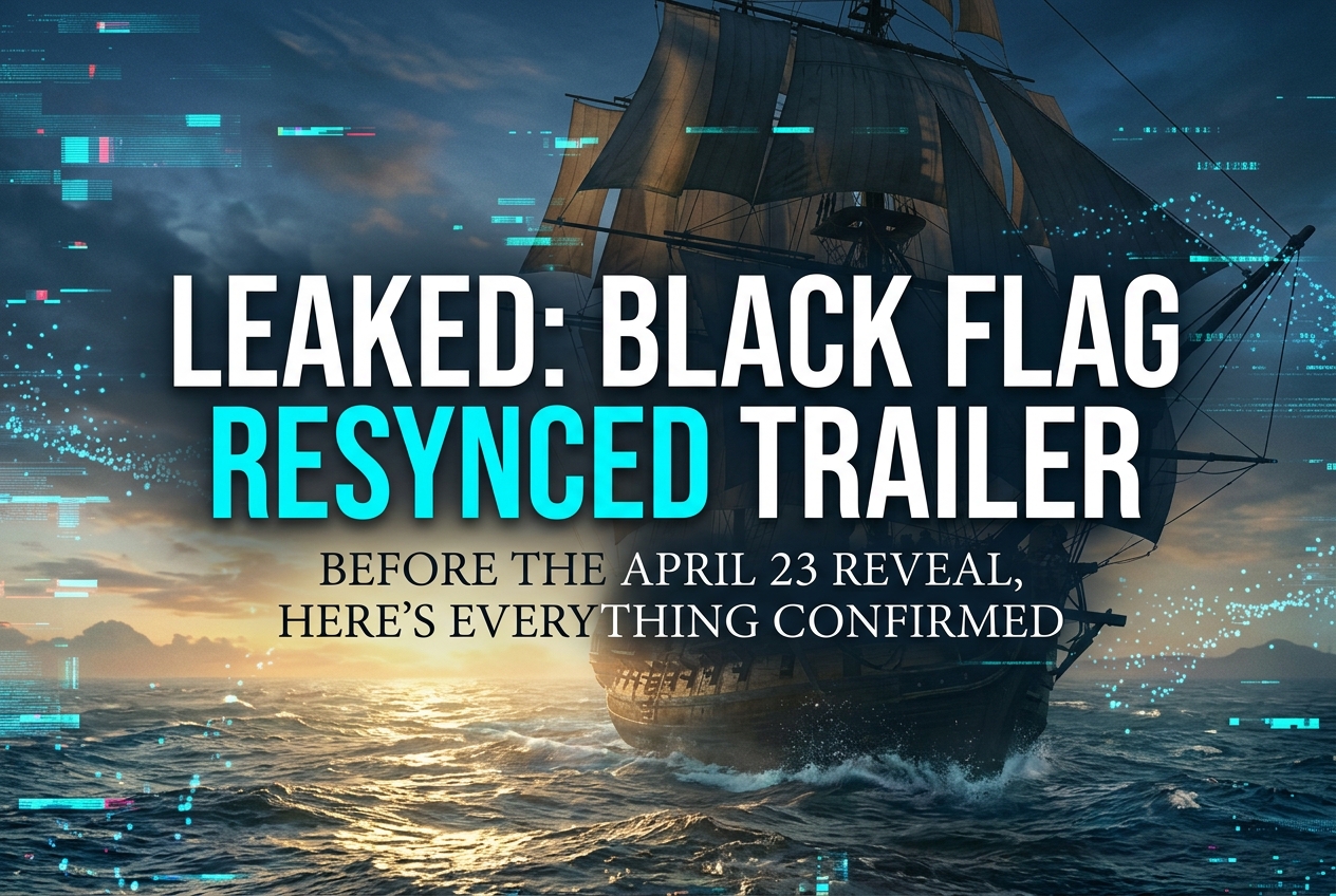 AC Black Flag Resynced Trailer Leaked: Everything We Know Before the April 23 Reveal