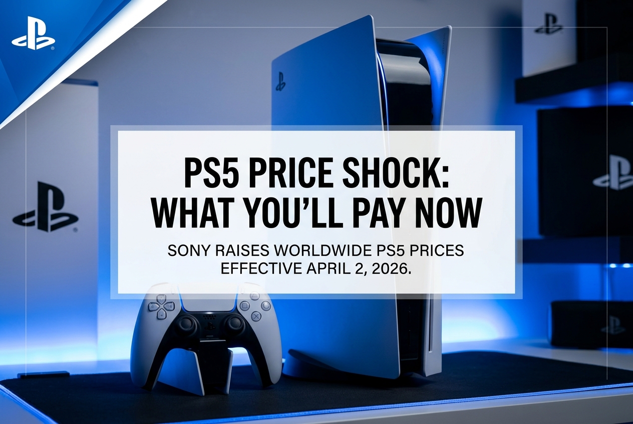 PS5 Prices Just Jumped Again — Here's What You'll Pay Now Worldwide