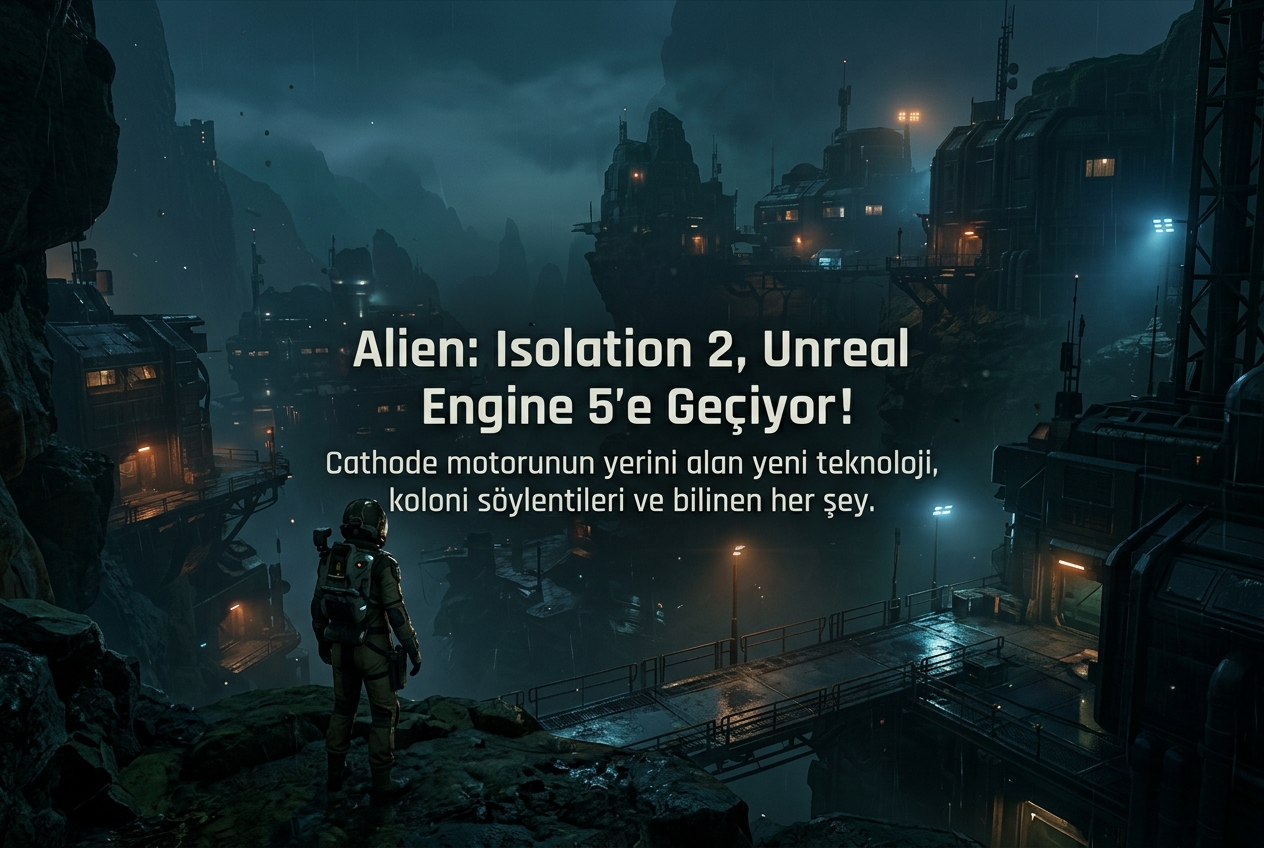 Alien: Isolation 2, Cathode Motorunu Bırakıp Unreal Engine 5’e Geçiyor: Bilinen Her Şey