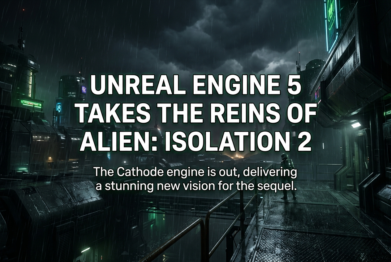 Alien: Isolation 2 Confirmed for Unreal Engine 5: What the Engine Switch Means