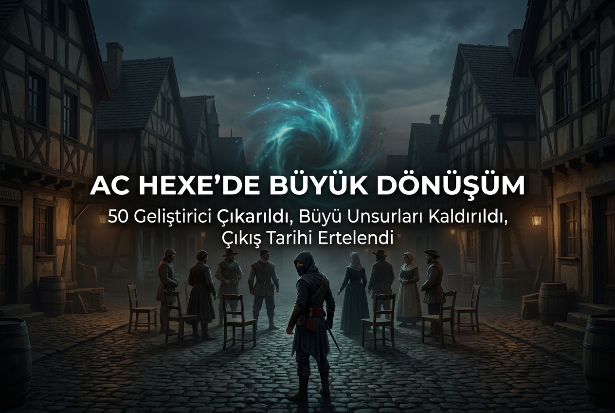 Assassin’s Creed Hexe’de Neler Oluyor? 50 Geliştirici Gitti, Büyü Unsurları Kaldırıldı