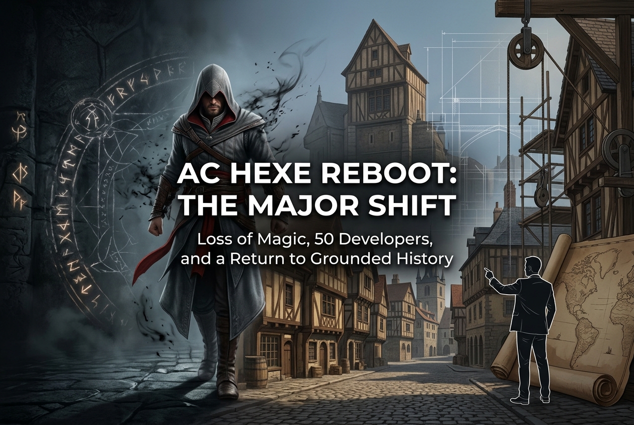 Assassin’s Creed Hexe Loses 50 Developers as Ubisoft Overhauls the Project’s Direction