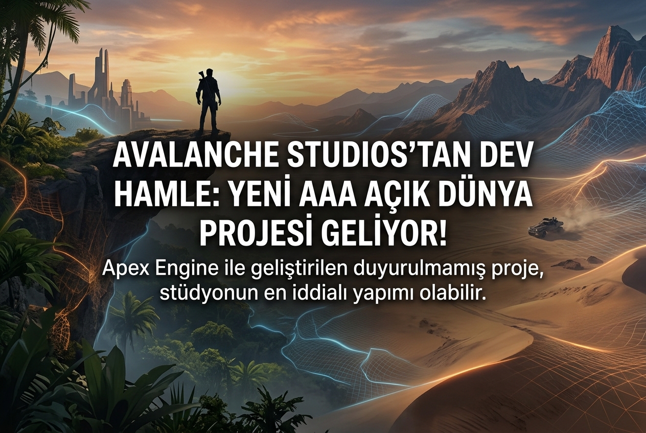 Avalanche Studios Yeniden Sahneye Çıkıyor: Duyurulmamış AAA Açık Dünya Projesi Ne Vadediyor?
