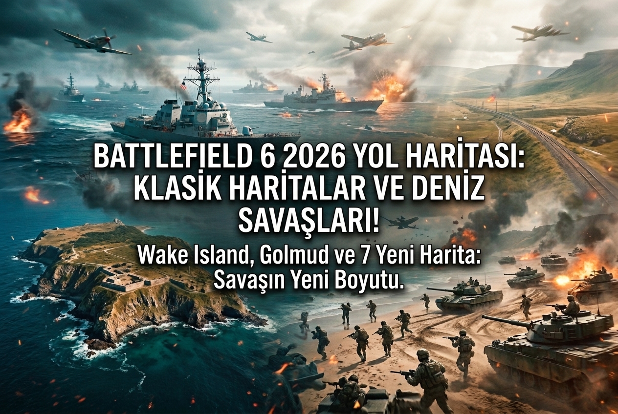 Battlefield 6 2026 Yol Haritası: Klasik Haritalar Geri Dönüyor, Deniz Savaşları Başlıyor
