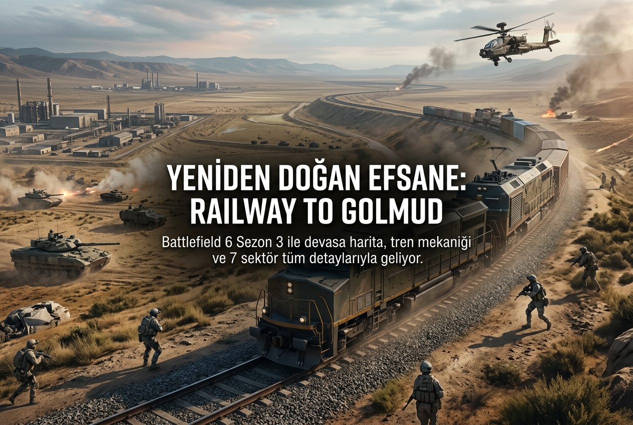 Battlefield 6 Sezon 3: Railway to Golmud Haritası Tüm Detaylarıyla Geliyor