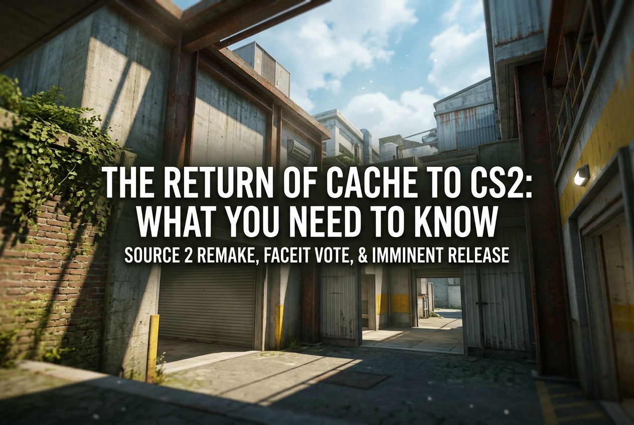 Cache Returns to CS2: Everything We Know About Valve's Redesigned Map