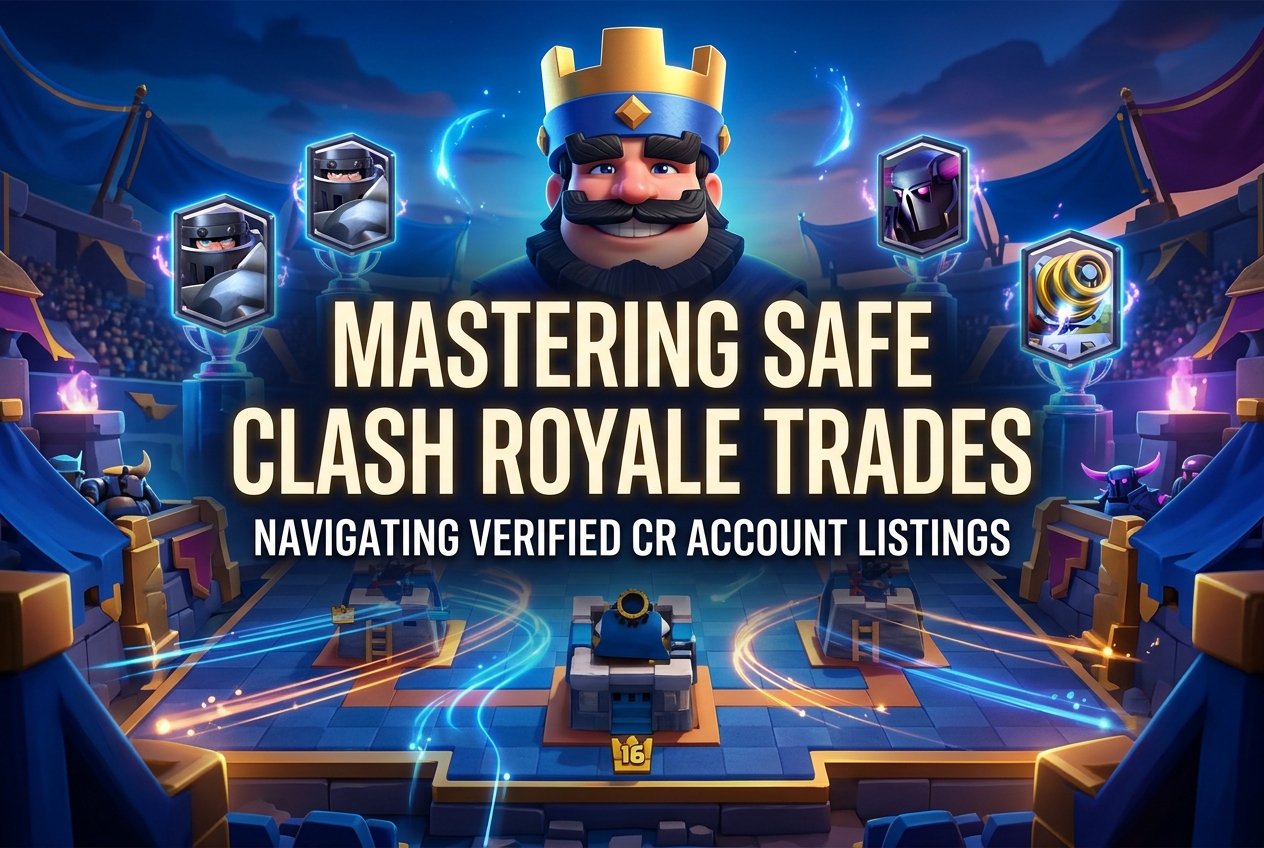 Clash Royale Account for Sale: Buy and Sell CR Accounts on GamerMarkt