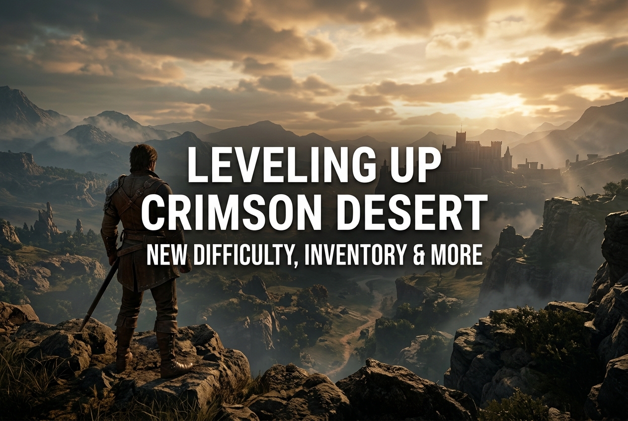Crimson Desert's Big Update Explained: Difficulty Settings, Inventory Overhaul and More