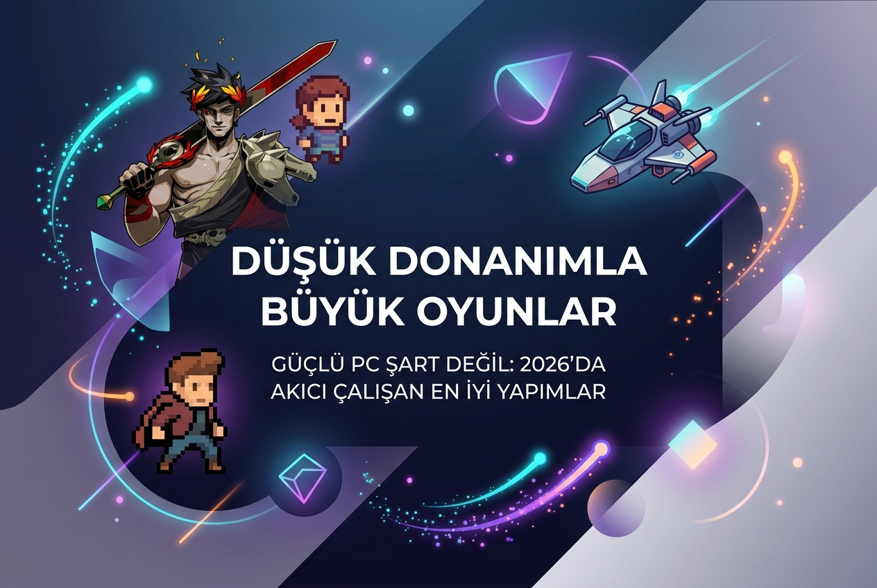 Düşük Sistem Gereksinimli En İyi PC Oyunları (2026 Güncel Rehber)