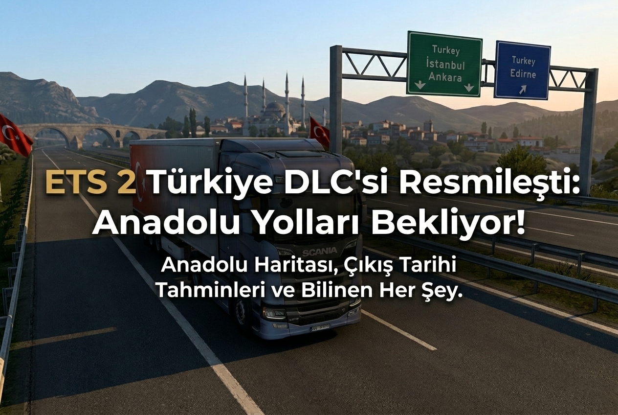 ETS 2 Türkiye DLC’si Resmen Onaylandı: Bilinen Her Şey