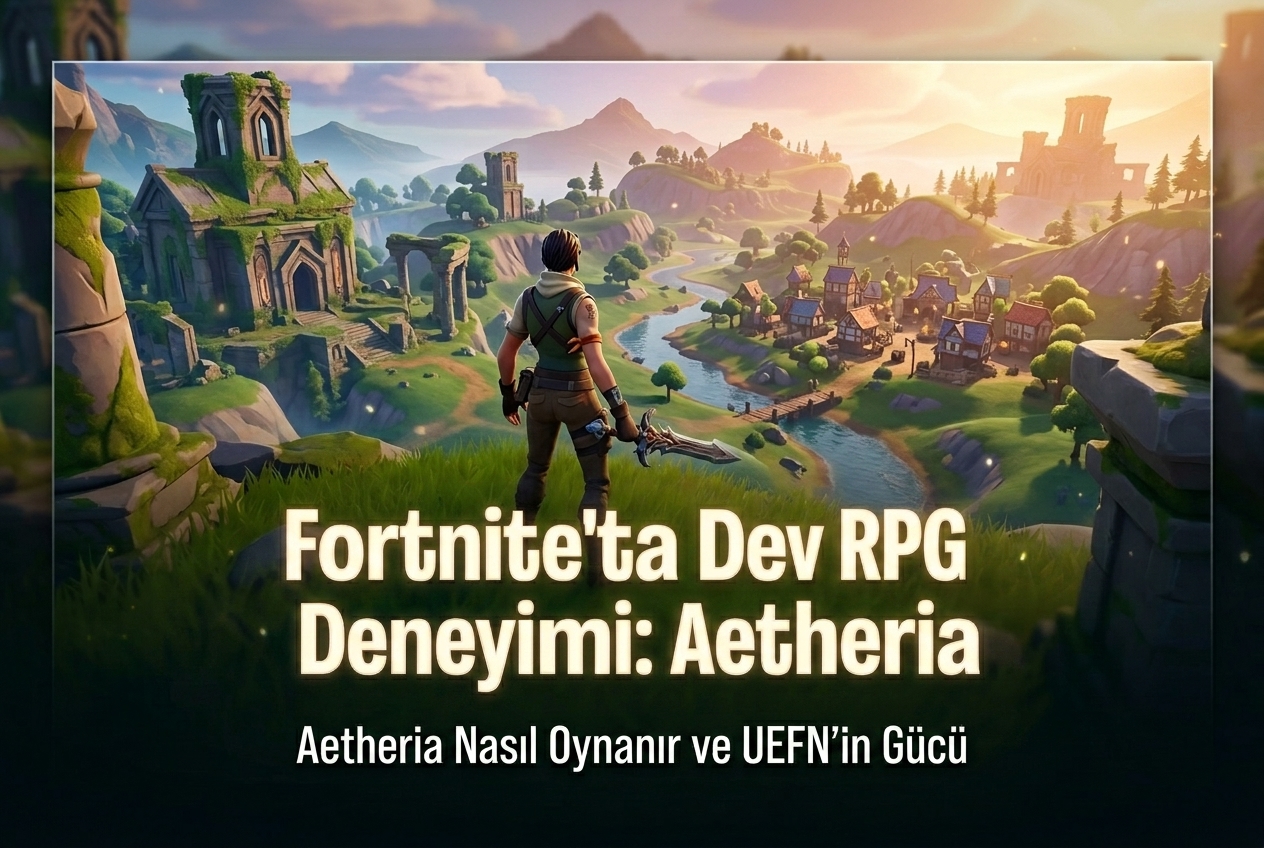 Fortnite'ta Tam Teşekküllü RPG: Aetheria Nasıl Oynanır, UEFN Neler Sunuyor?