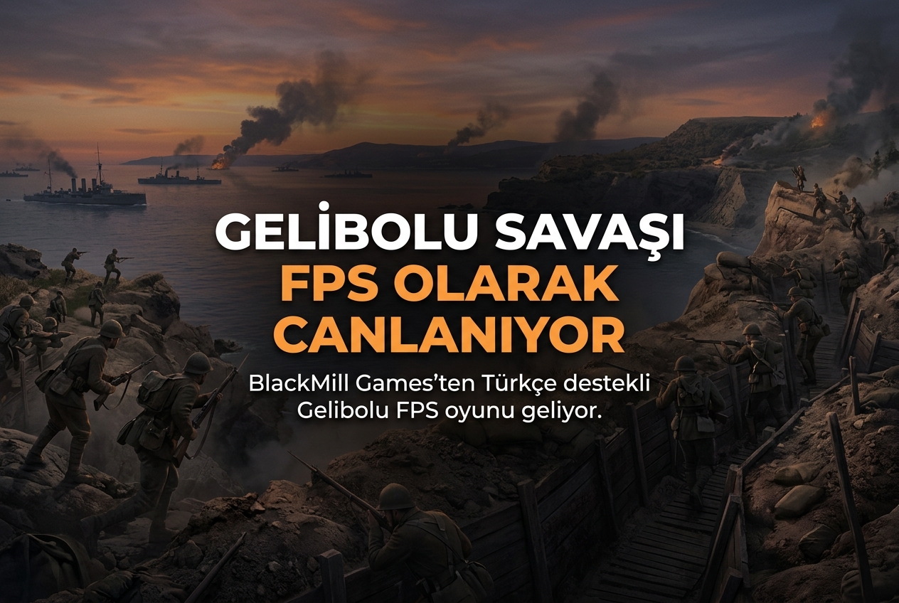 Gallipoli: WW1 Game Serisi'nin Dördüncü Oyunu 21 Mayıs'ta Tüm Platformlarda Çıkıyor