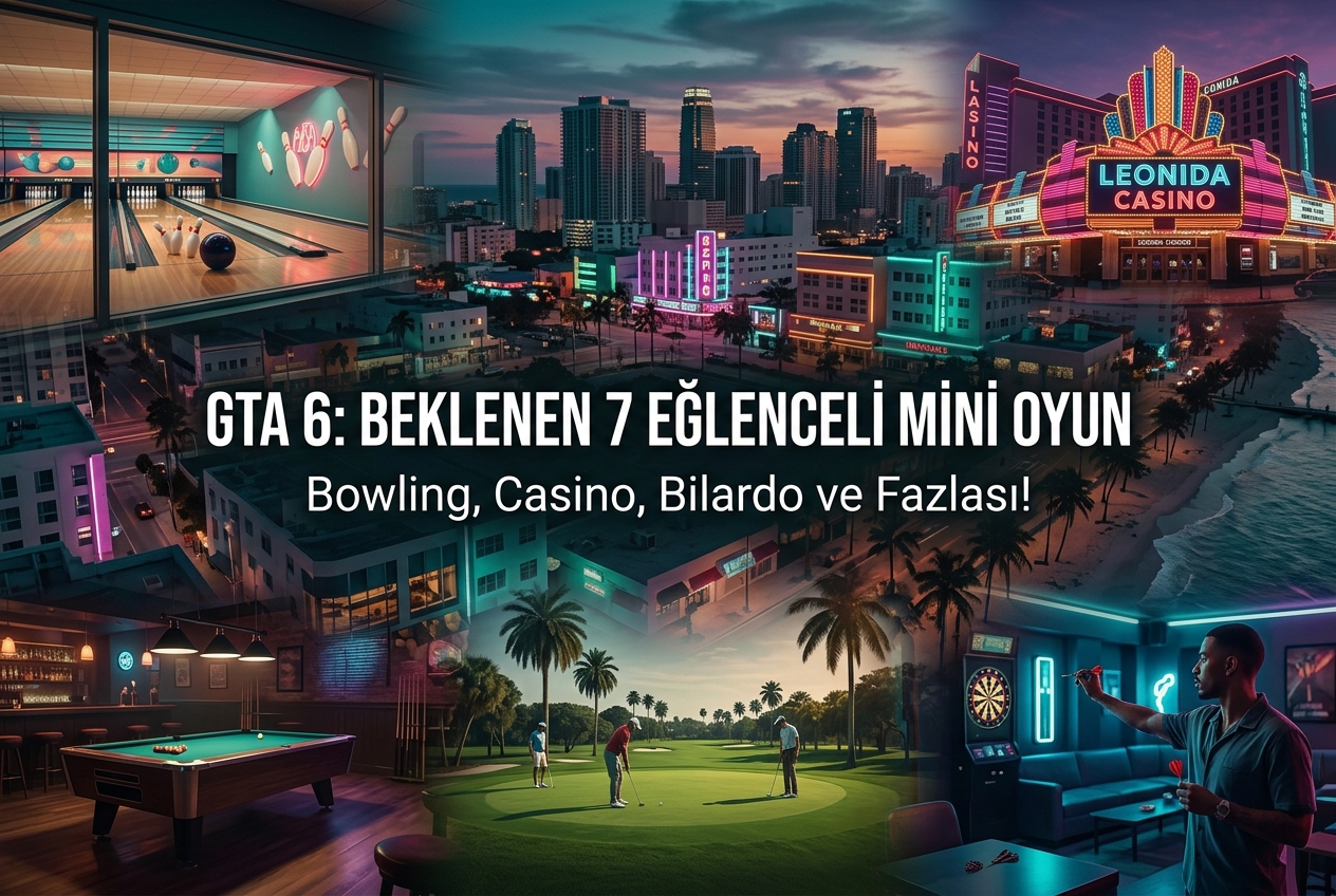 GTA 6’da Görmek İstediğimiz 7 Mini Oyun: Bowling’den Casino’ya
