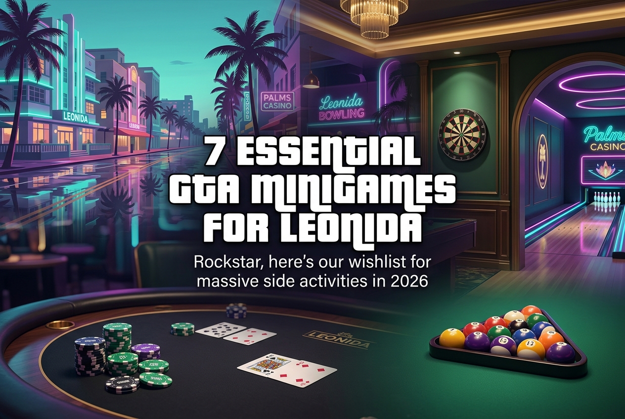 7 Mini Games We Want to See in GTA 6: From Bowling to Casinos