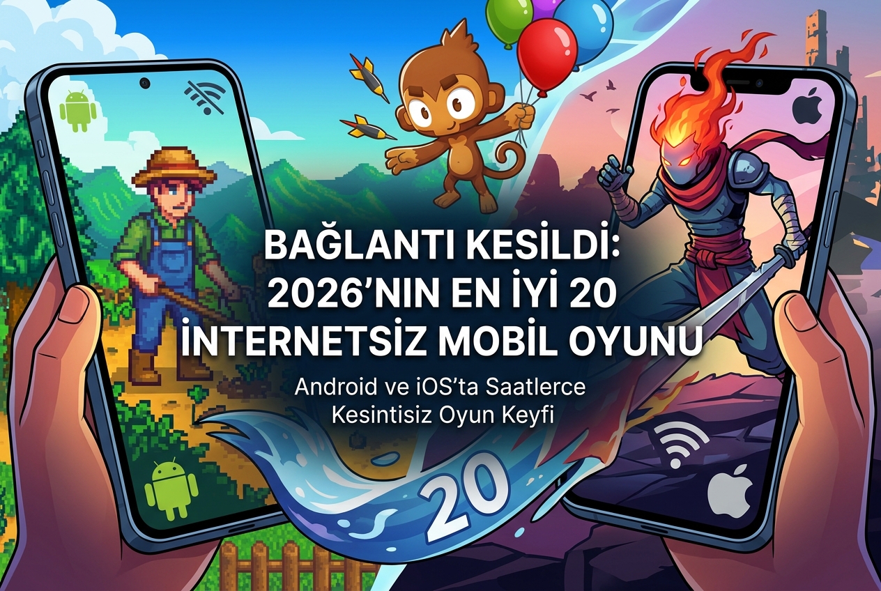 İnternetsiz Oynanabilecek En İyi 20 Mobil Oyun (Android ve iOS)