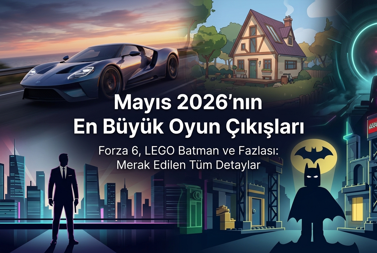 Mayıs 2026'da Çıkacak En Dikkat Çekici 10 Oyun: Tam Rehber