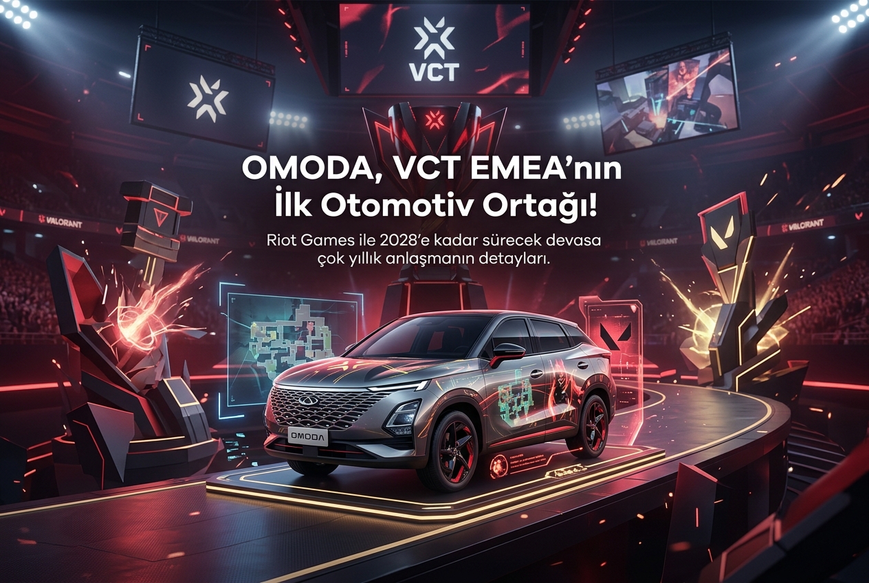 OMODA, VCT EMEA’nın İlk Otomotiv Sponsoru Oldu: Ortaklık 2028’e Kadar Sürecek