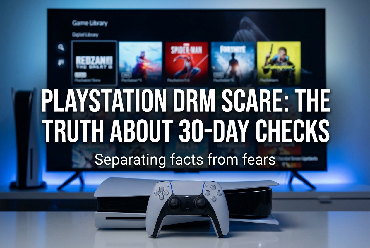 PlayStation's 30-Day DRM Scare: Are Your Digital Games at Risk?