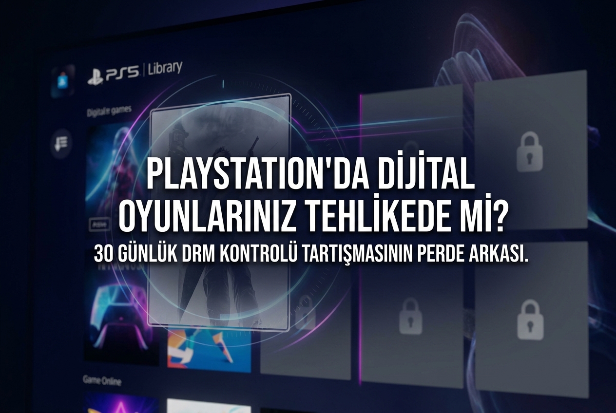 PlayStation’da 30 Günlük DRM Krizi: Dijital Oyunlarınız Tehlikede Mi?
