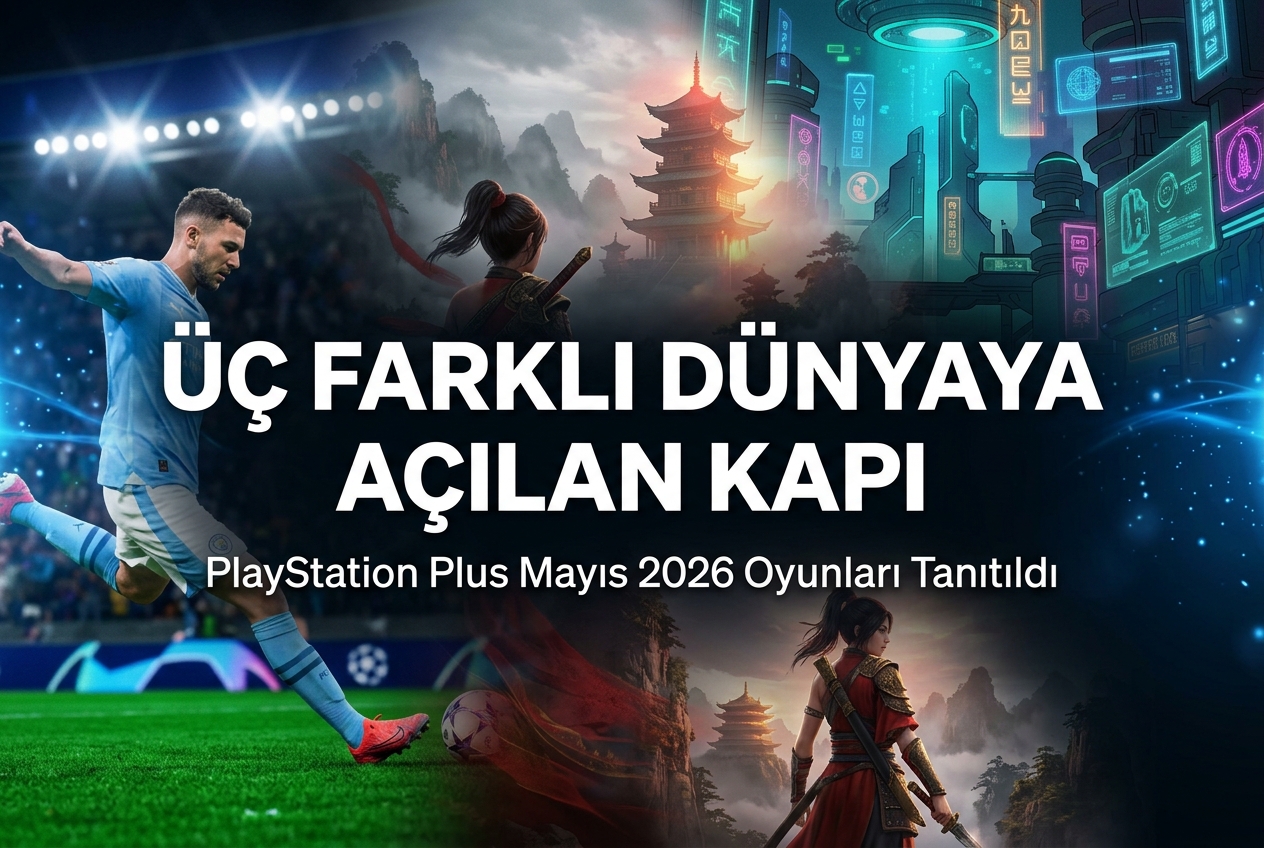 PlayStation Plus Mayıs 2026: Üç Farklı Dünyaya Ücretsiz Bilet