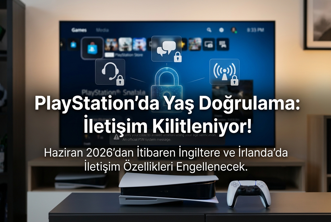 PlayStation’da Yaş Doğrulama Zorunlu Hale Geliyor: Haziran 2026’da Ne Değişiyor?