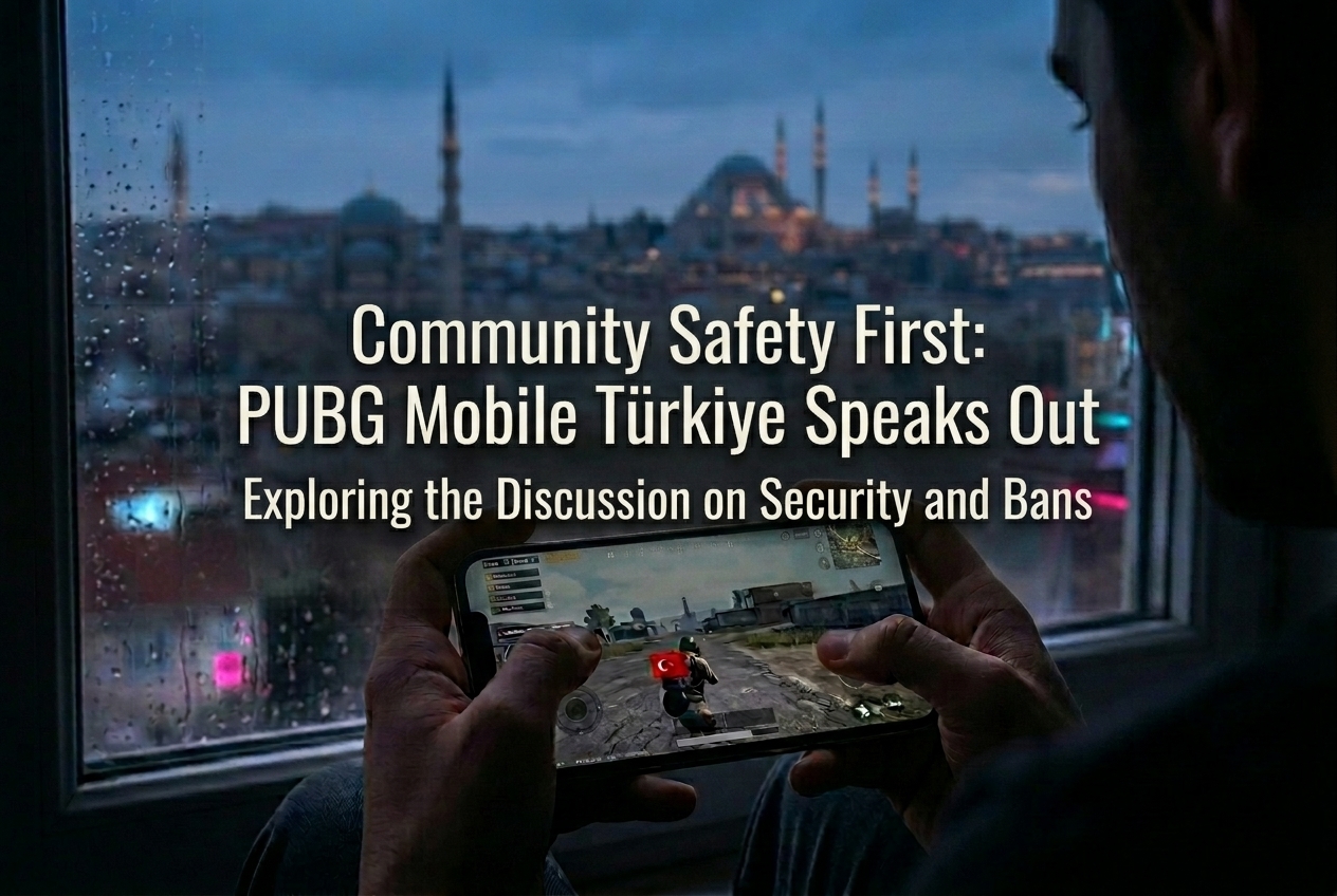 PUBG Mobile Türkiye’s Statement on the School Attacks: Security and Ban Debate