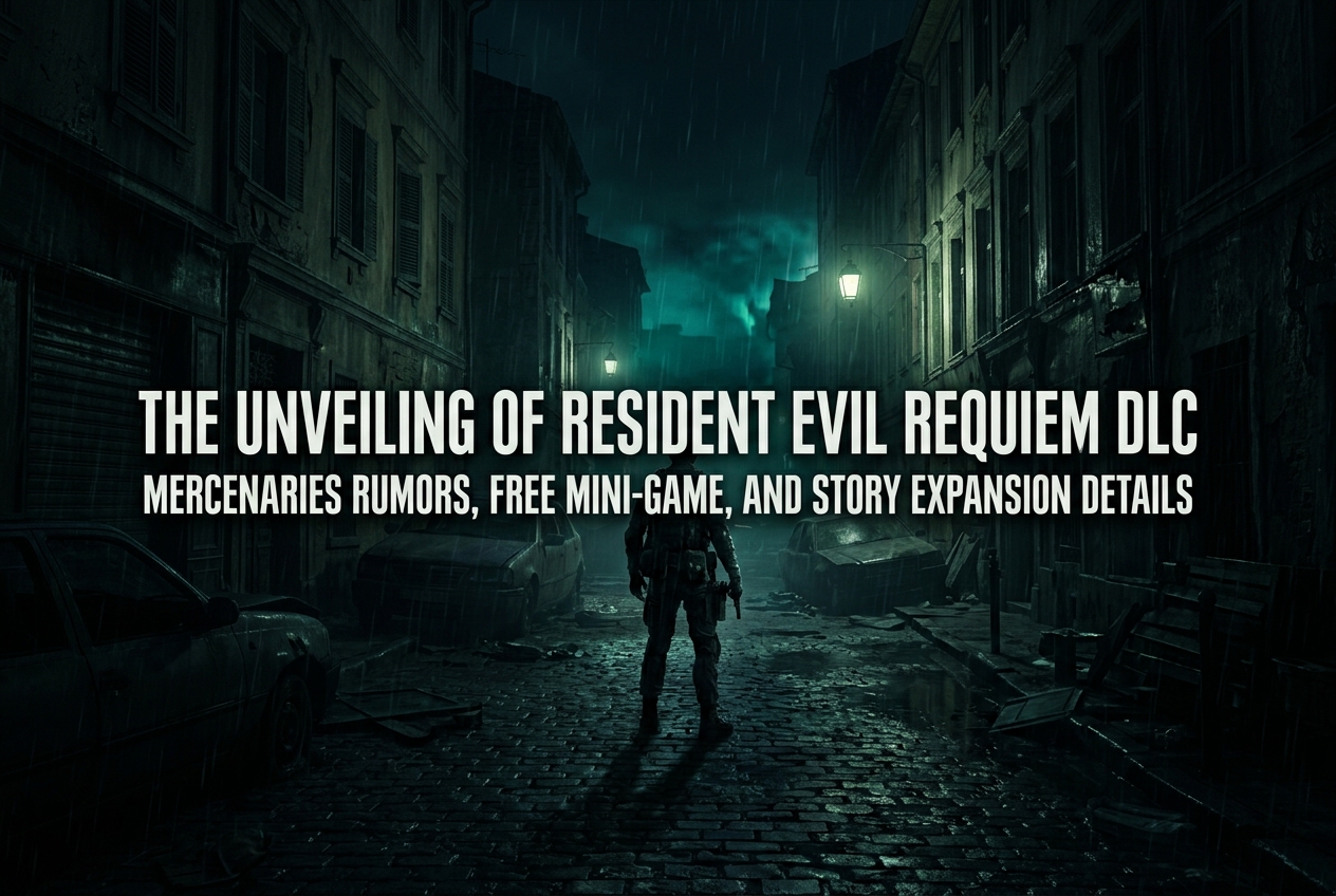 Resident Evil Requiem Free DLC Incoming: Mini-Game, Mercenaries Rumors, and Story Expansion