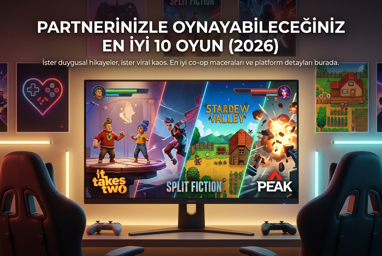 2026’da Eşinizle veya Sevgilinizle Oynayabileceğiniz En İyi 10 Oyun