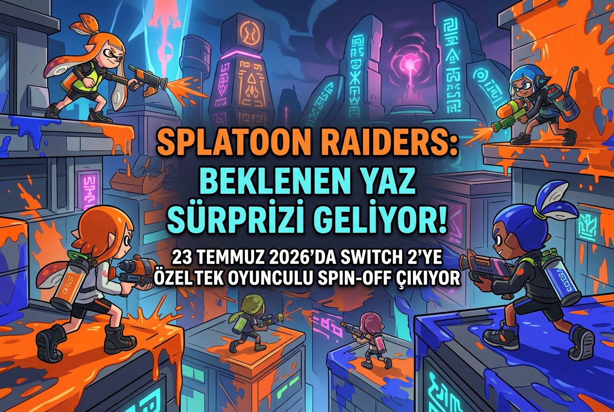 Splatoon Raiders Çıkış Tarihi Belli Oldu: Nintendo Switch 2’ye Özel Yaz Sürprizi