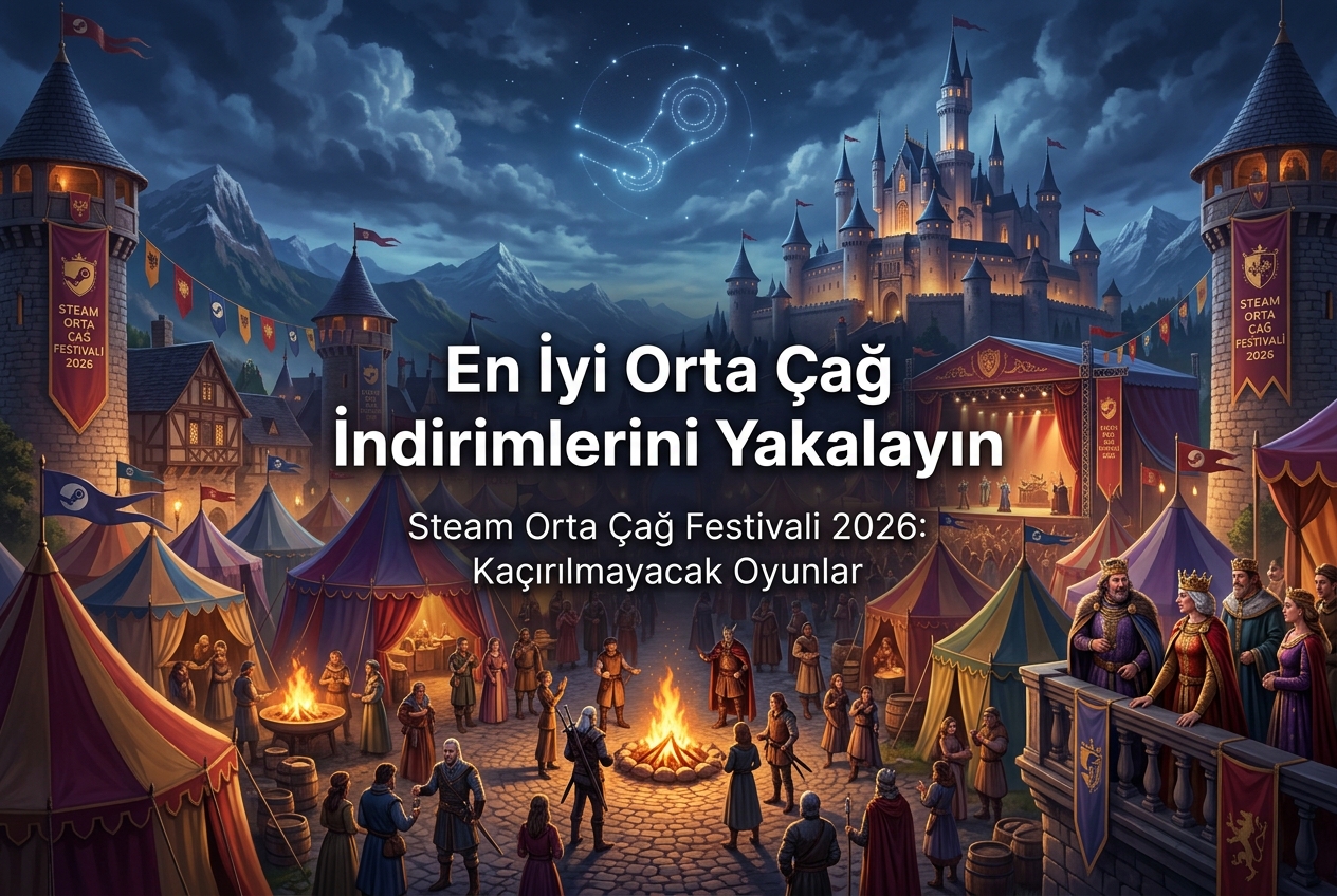 Steam Orta Çağ Festivali 2026: En İyi İndirimler ve Kaçırılmaması Gereken Fırsatlar