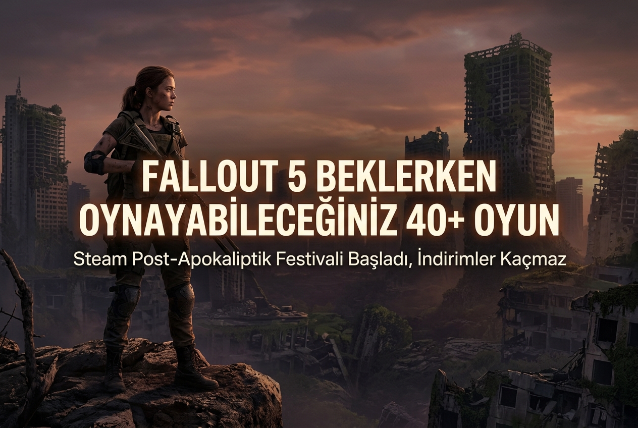 Steam Post-Apocalyptic Festival Başladı: Fallout 5'i Beklerken Oynayabileceğiniz 40'tan Fazla Oyun