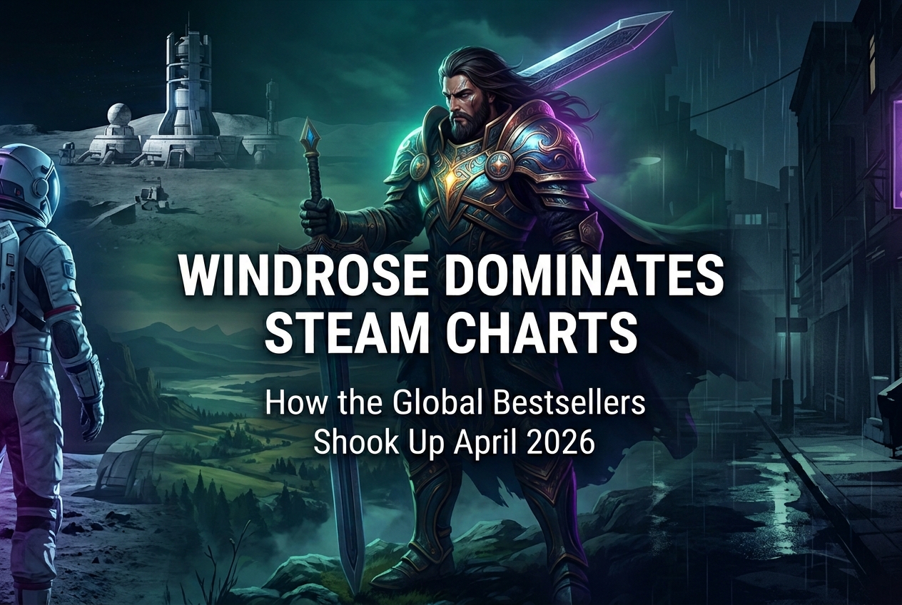 Steam’s Biggest Sellers This Week: Windrose, Pragmata, and the Games Dominating April 2026