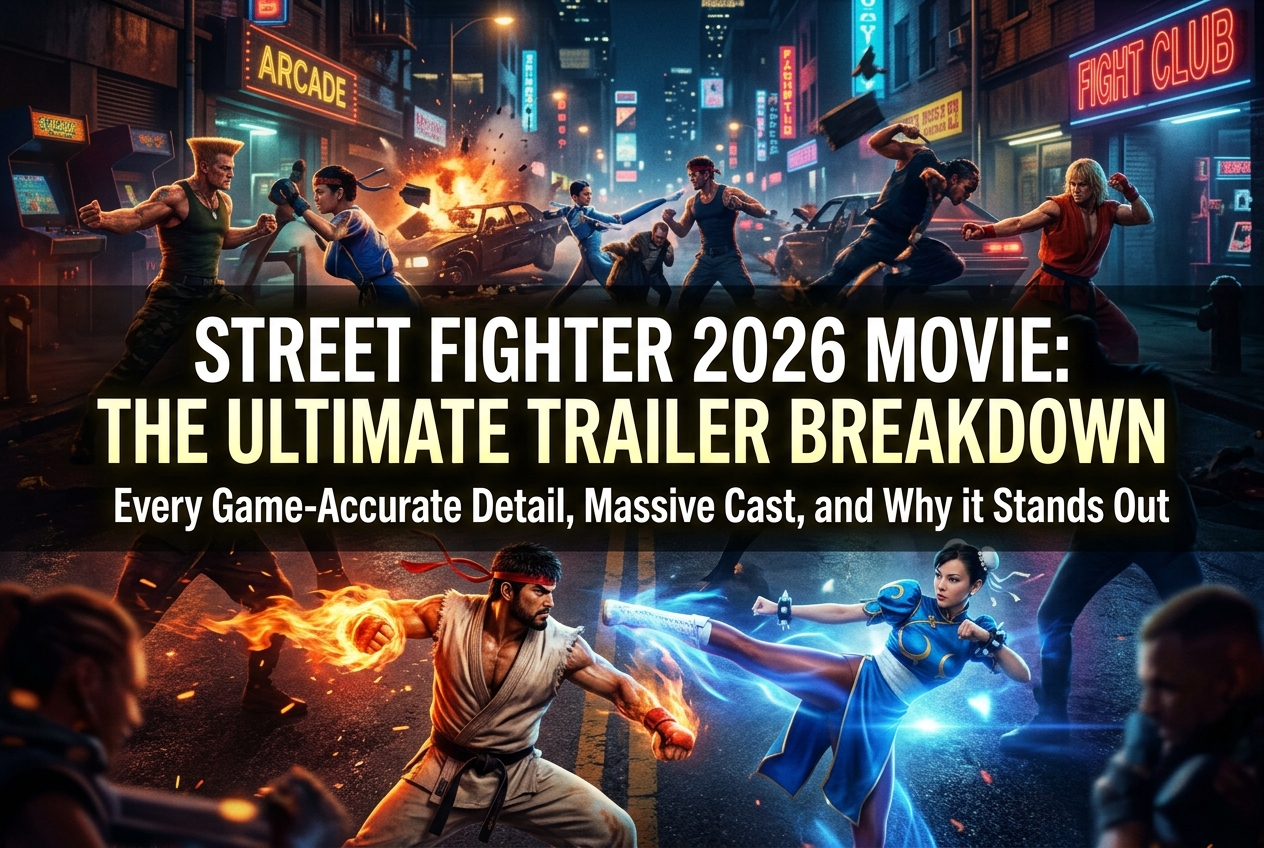 Street Fighter 2026 Movie Trailer Breakdown: Every Game Reference, the Full Cast, and What Stands Out