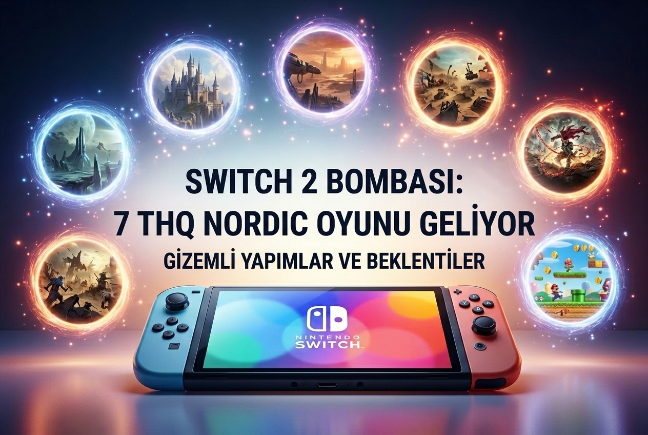 THQ Nordic, Nintendo Switch 2 İçin 7 Yeni Oyun Hazırlıyor: Neler Bekleniyor?