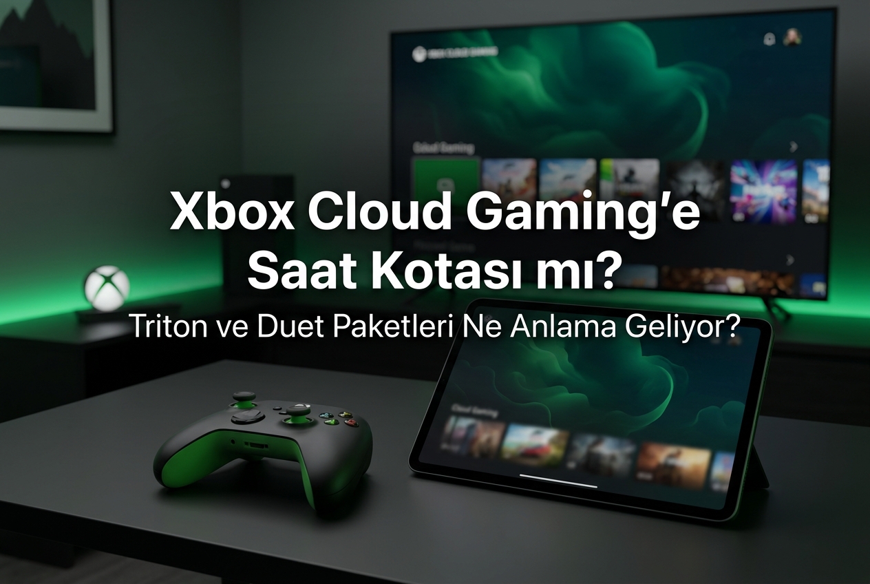 Xbox Cloud Gaming’e Saat Sınırı mı Geliyor? “Triton” ve “Duet” Paketleri Ne Anlama Geliyor?