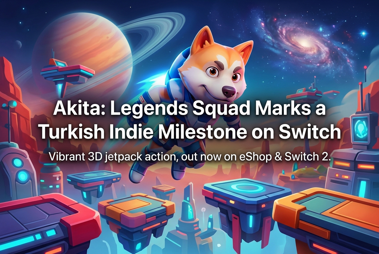 Akita: Legends Squad Brings Turkish Indie Studio Umuro Game to Nintendo Switch