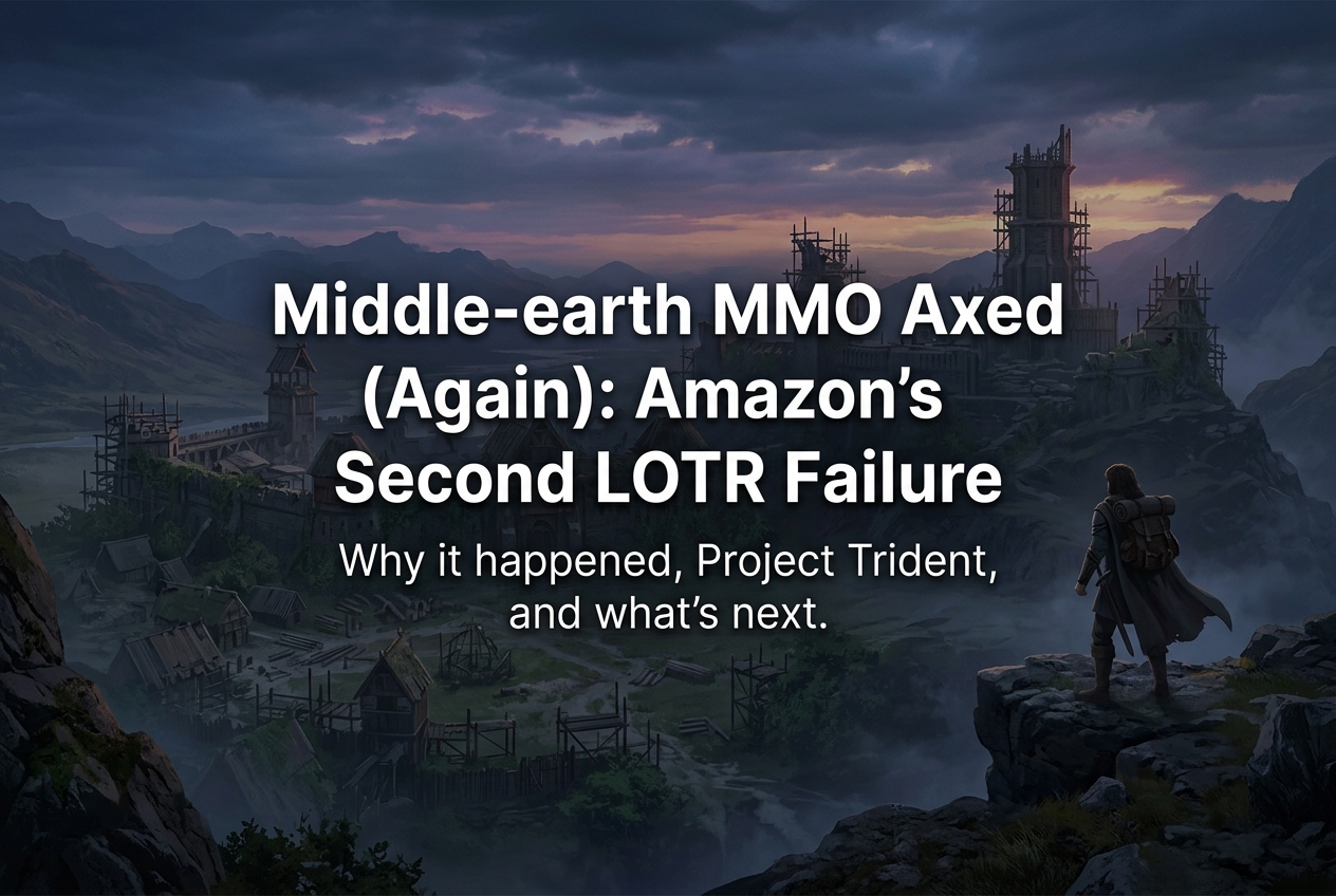 Amazon Cancels Its Lord of the Rings MMO for the Second Time: What Happens to Middle-earth Now?