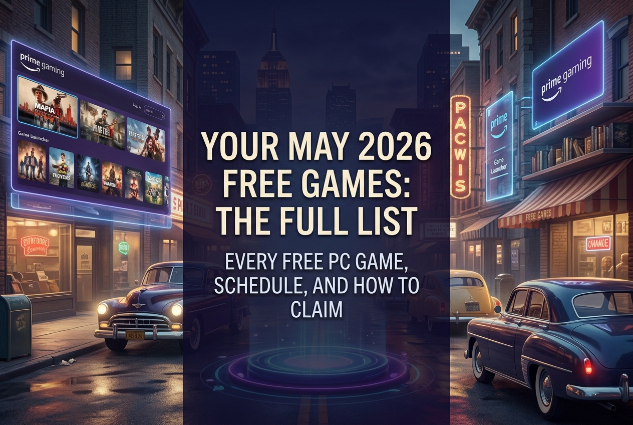 Every Free Game on Amazon Prime Gaming in May 2026: Full List and Schedule