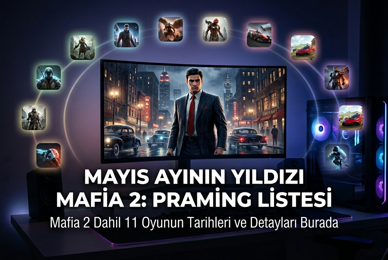 Amazon Prime Gaming Mayıs 2026: Mafia 2 Dahil 11 Ücretsiz Oyunun Tam Listesi