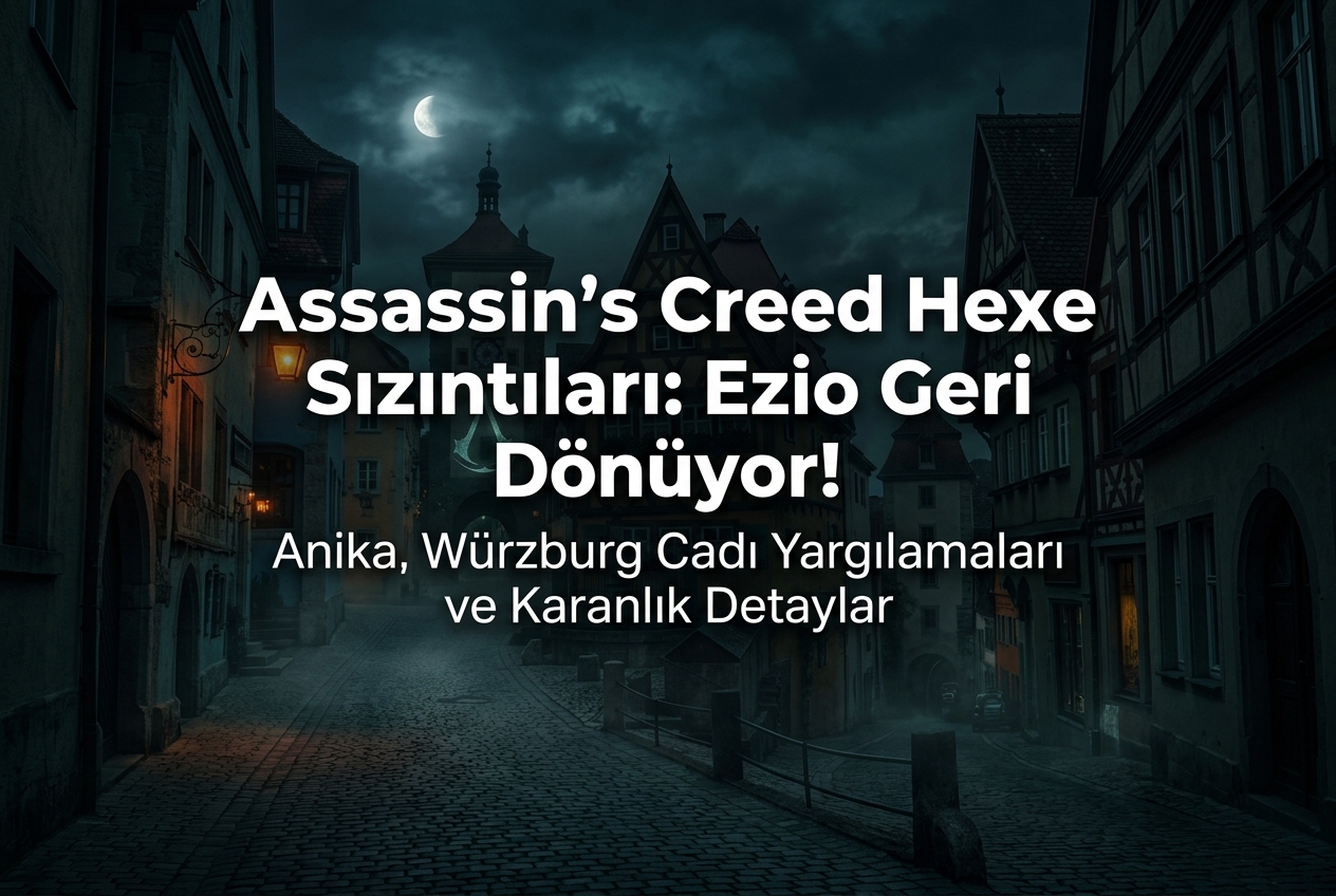 Assassin's Creed Hexe Sızıntıları: Anika, Würzburg ve Ezio'nun Dönüşü