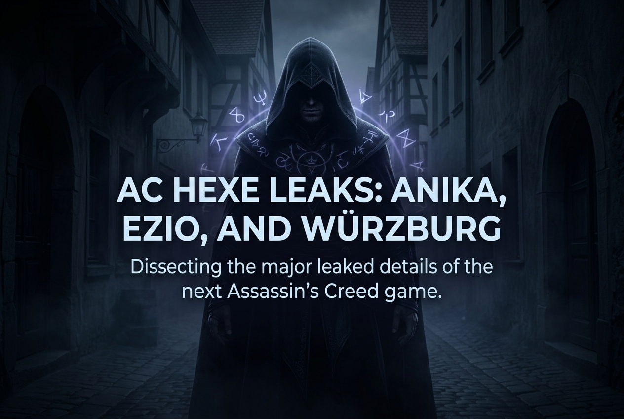 Assassin's Creed Hexe Leaks: Protagonist Anika, Würzburg Setting, and Ezio's Return Explained