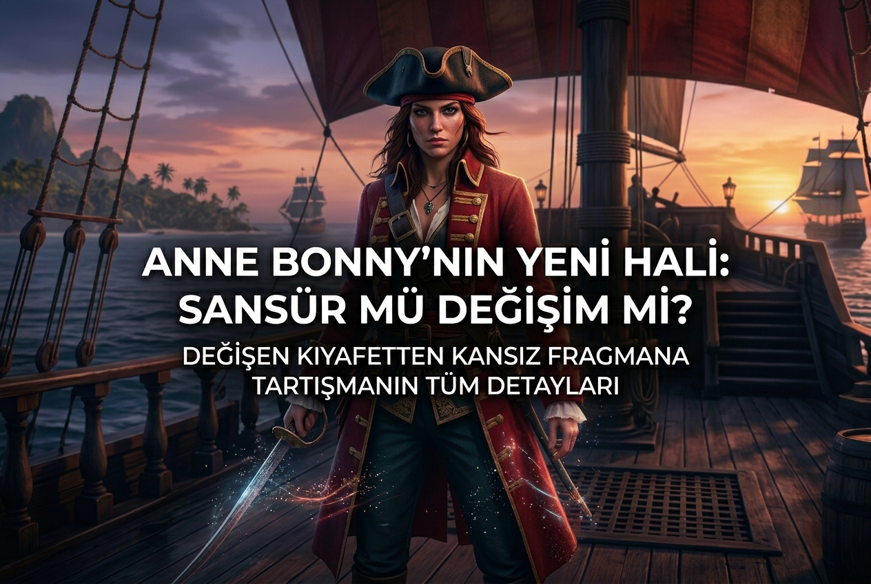 Black Flag Resynced Sansür Tartışması: Anne Bonny Değişikliğinden Kansız Fragmana Tüm Detaylar