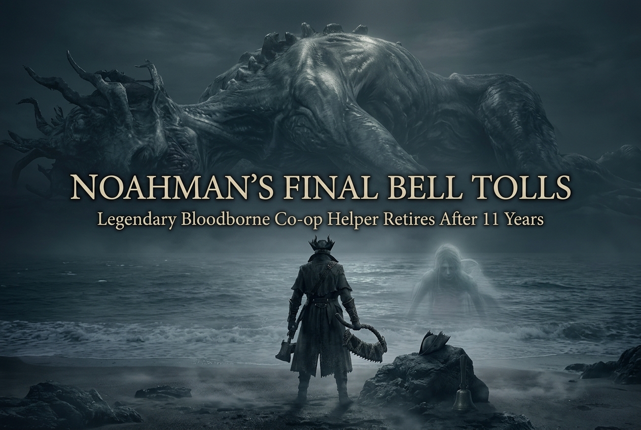 Bloodborne’s Legendary Co-op Helper Noahman Retires After 11 Years and 3,500 Hours Fighting One Boss