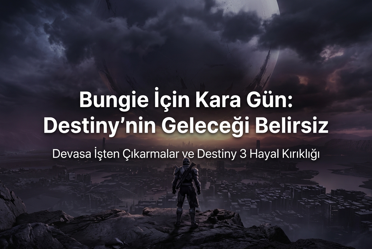 Bungie’de Kara Gün: Destiny 3 Üretimde Değil, Devasa İşten Çıkarmalar Kapıda