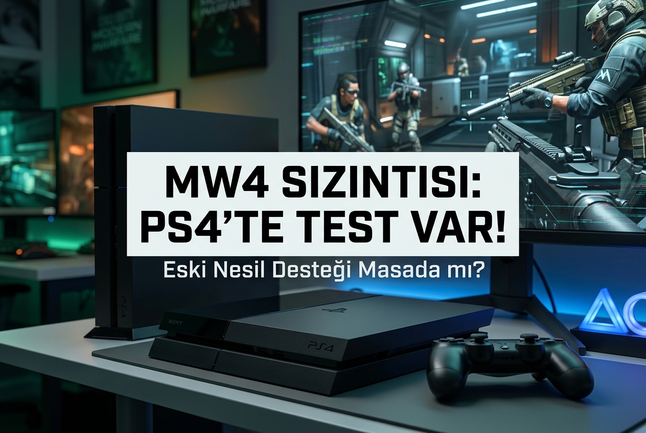 Call of Duty: Modern Warfare 4 PlayStation 4’te Test Ediliyor: Eski Nesil Konsol Desteği Gelebilir mi?