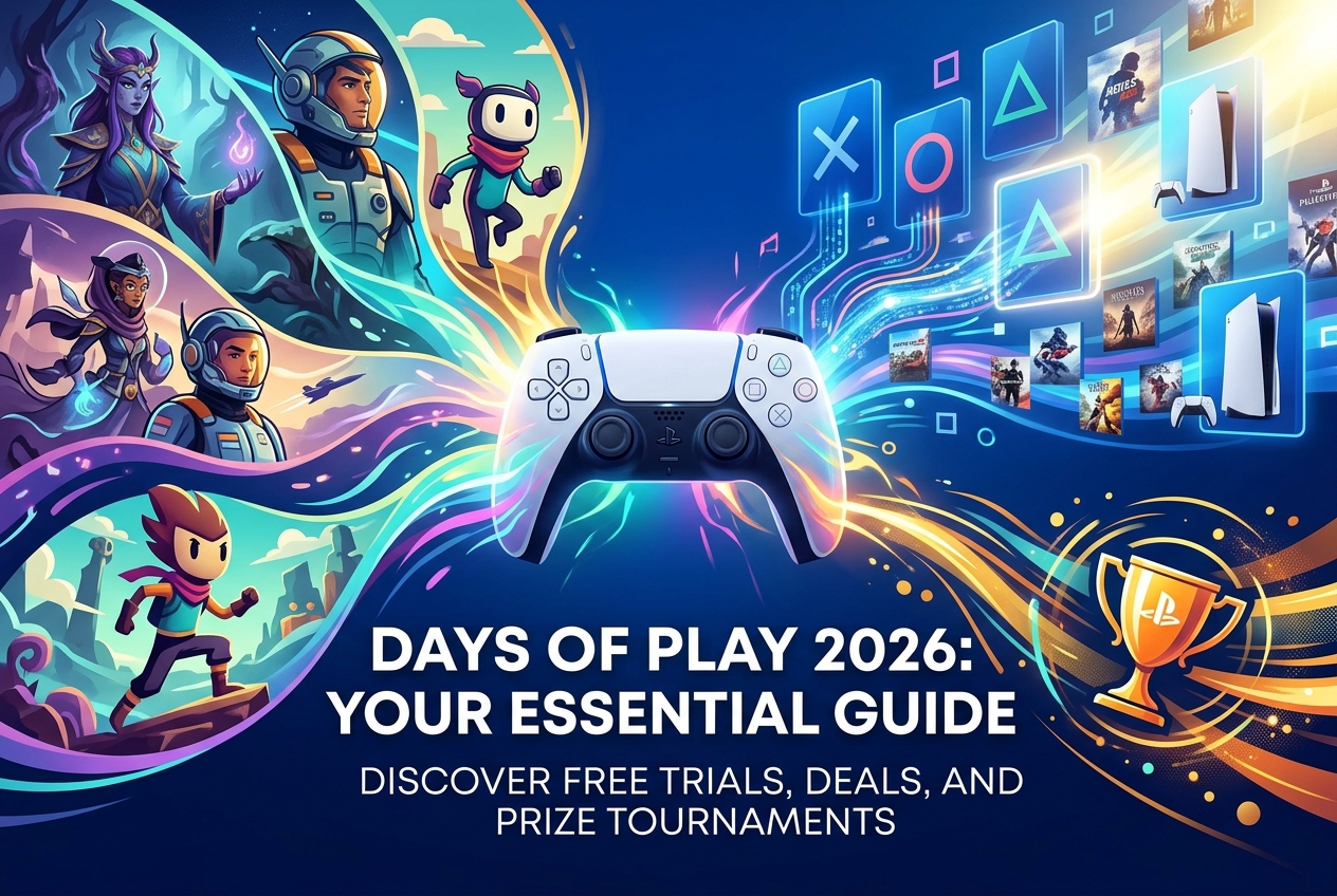 Days of Play 2026: Every Free Game Trial, PS Plus Deal, and Tournament You Need to Know
