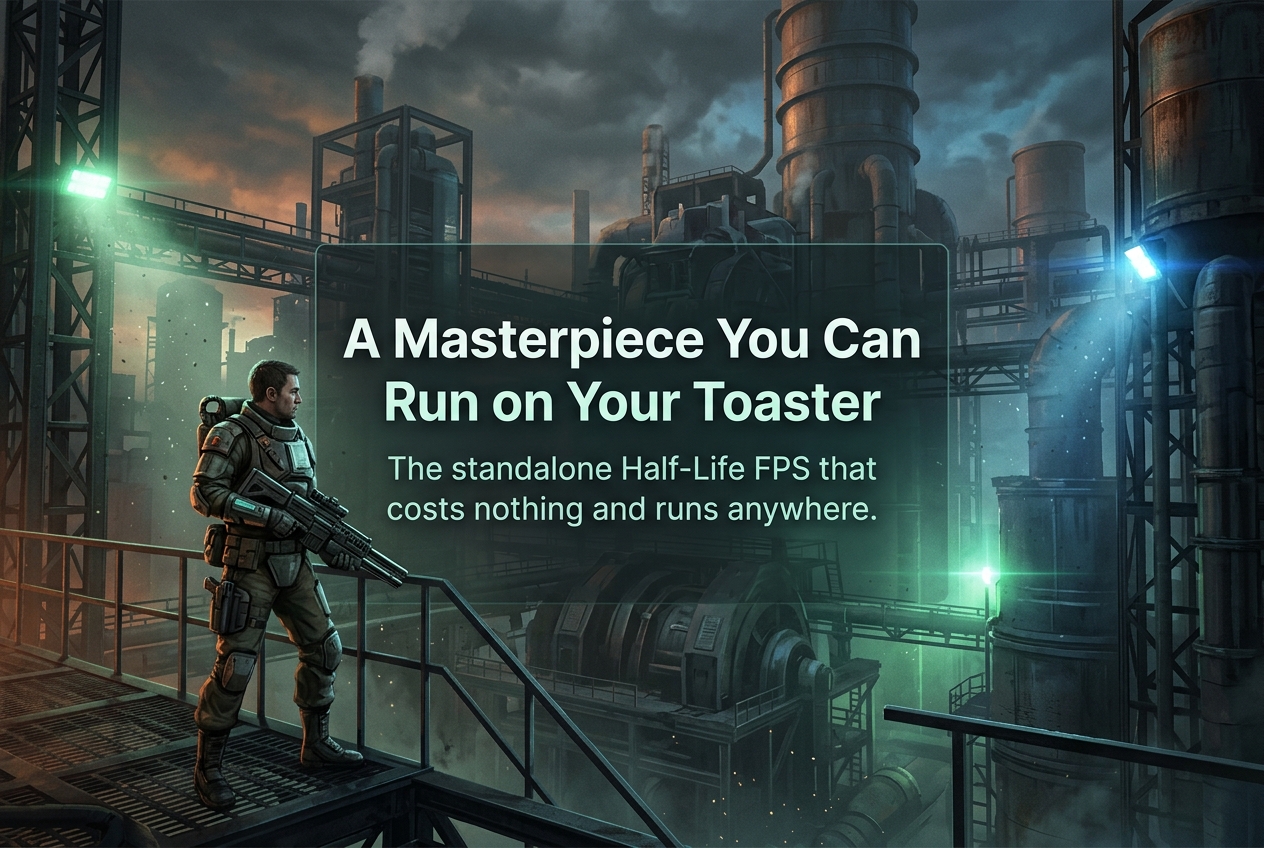 Diffusion: The Free Half-Life Total Conversion That Runs on 20-Year-Old Hardware