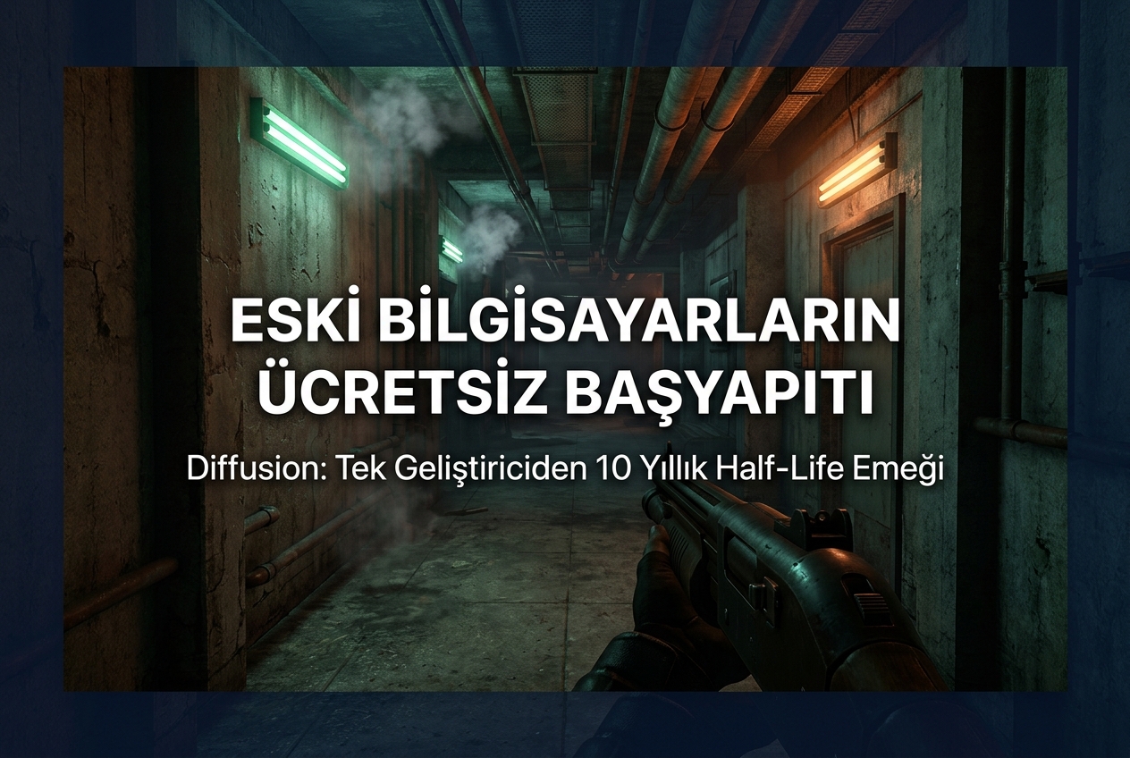 Diffusion: 20 Yıllık Bilgisayarda Bile Çalışan Ücretsiz Half-Life Başyapıtı
